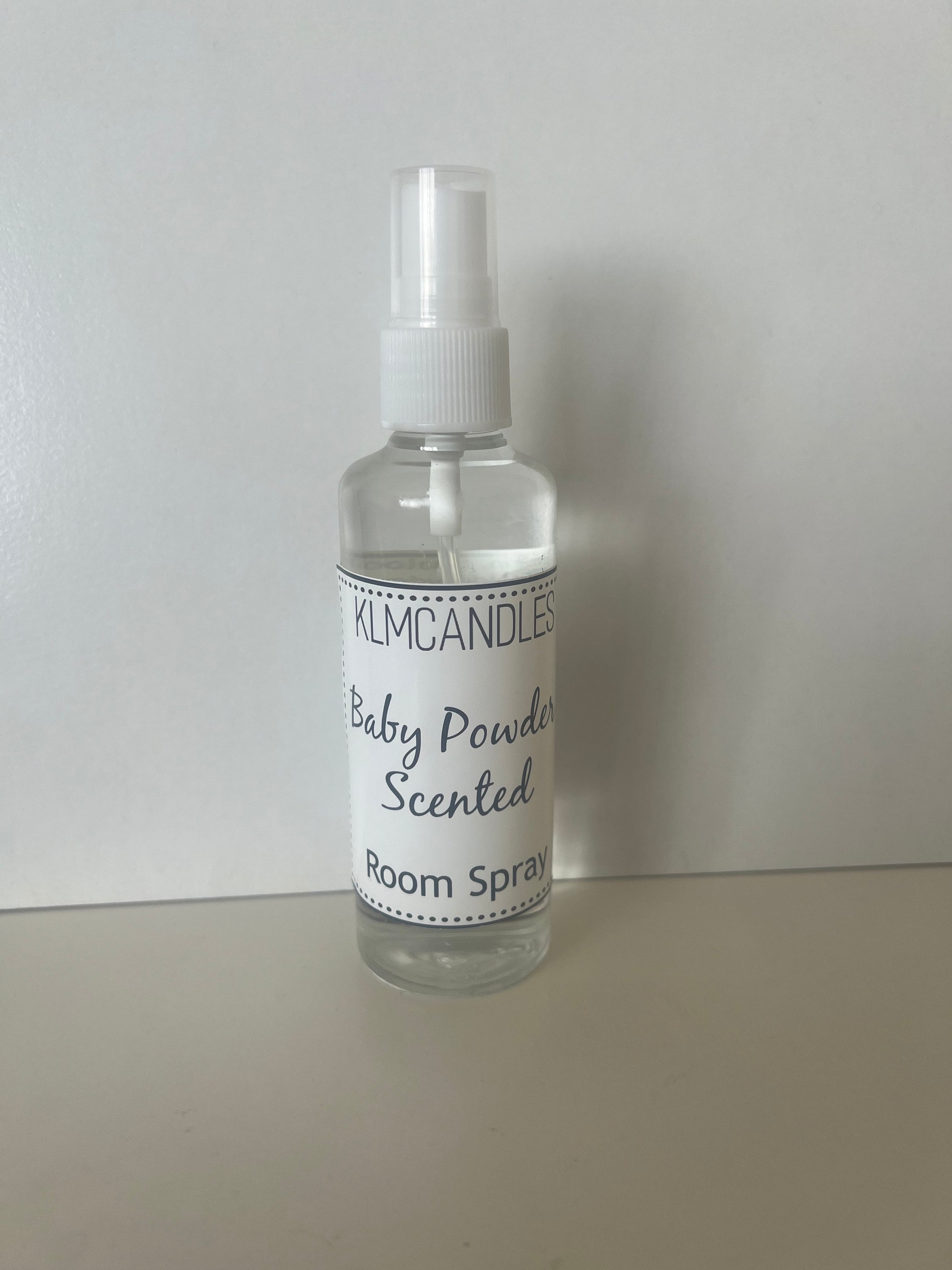 Scented Room Spray: Fresh Linen, Baby Powder, Frosted Plum (100ml)