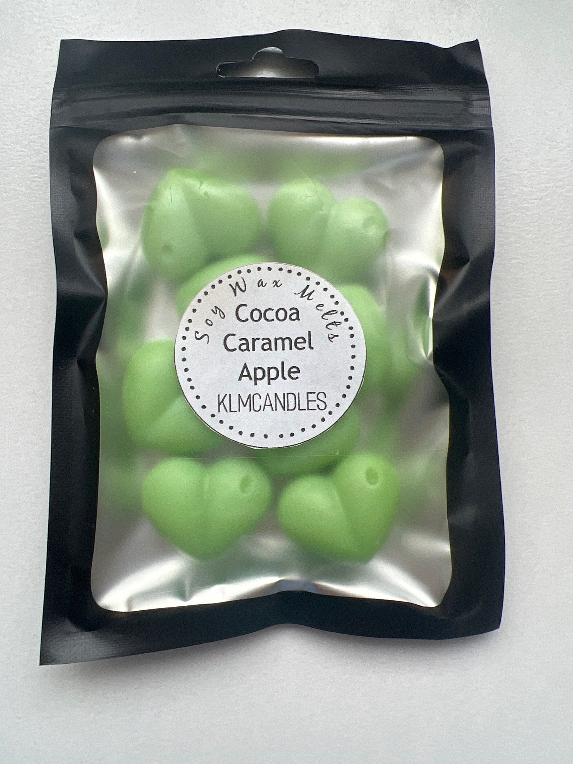 Cocoa Caramel Apple Scented Handmade Soy Wax Melts