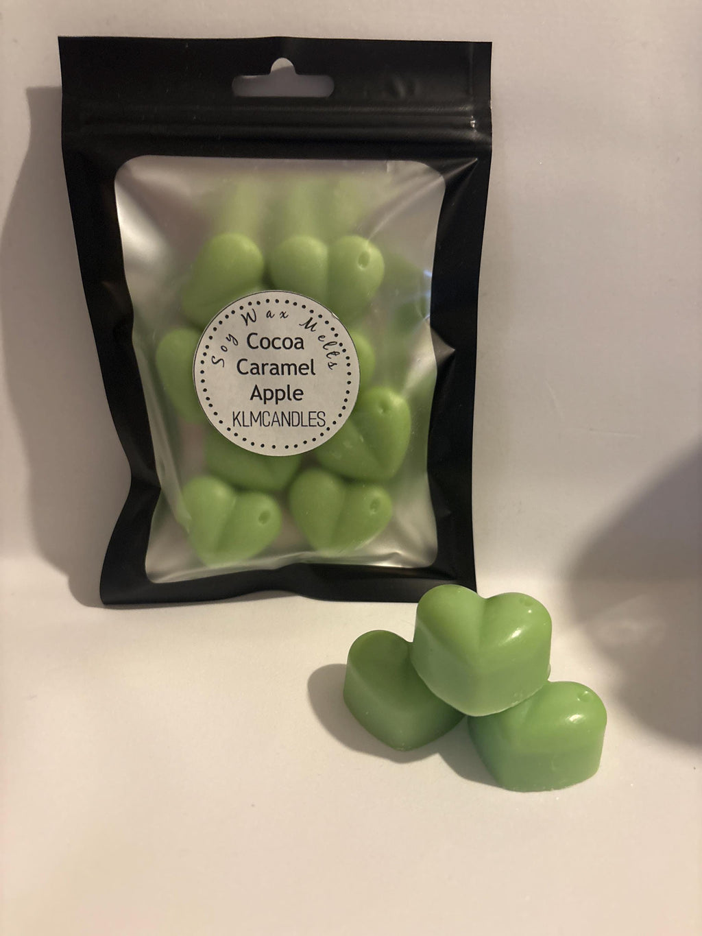 Cocoa Caramel Apple Scented Handmade Soy Wax Melts