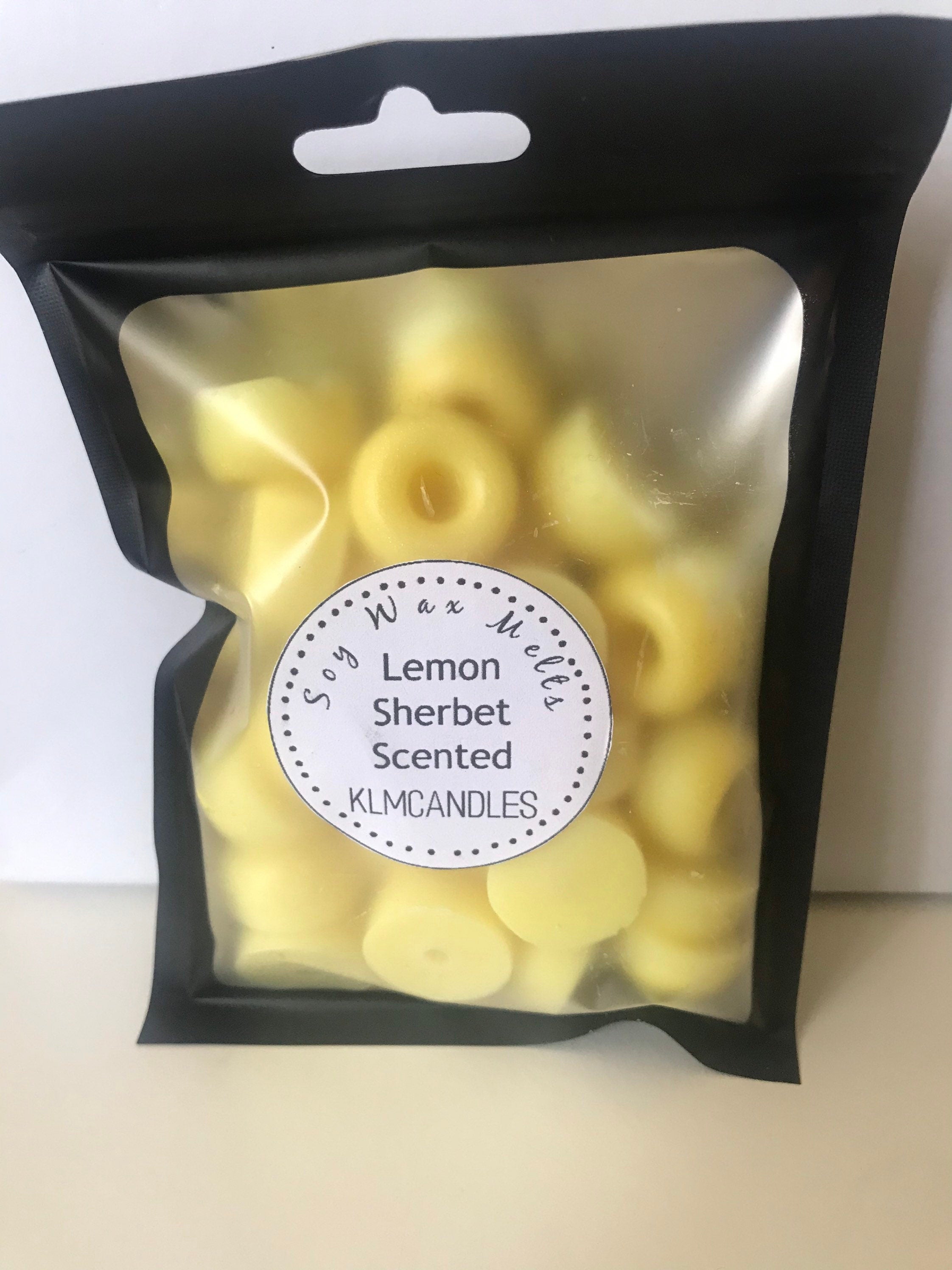 Lemon Sherbet Scented Handmade Soy Wax Melts