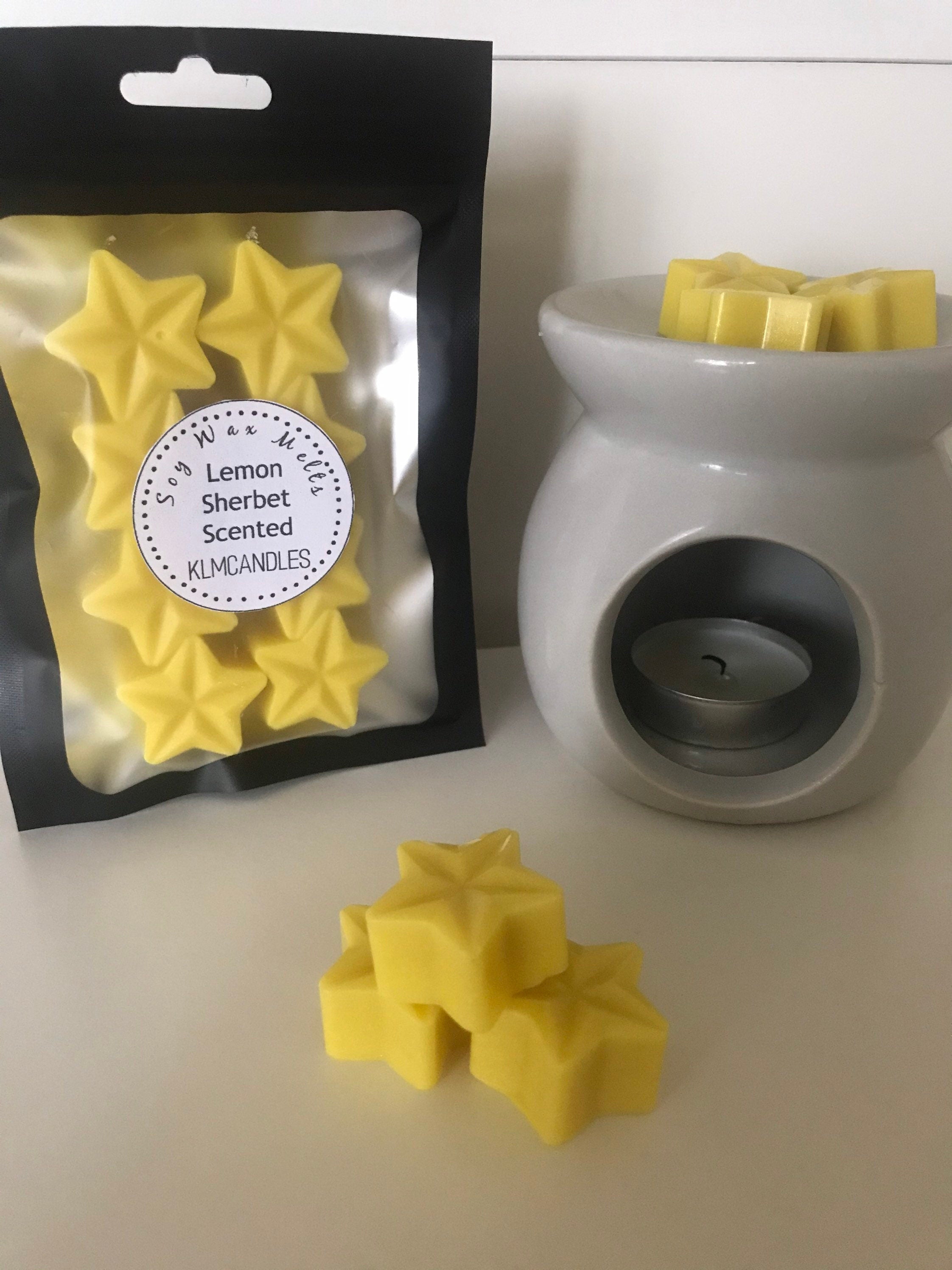 Lemon Sherbet Scented Handmade Soy Wax Melts