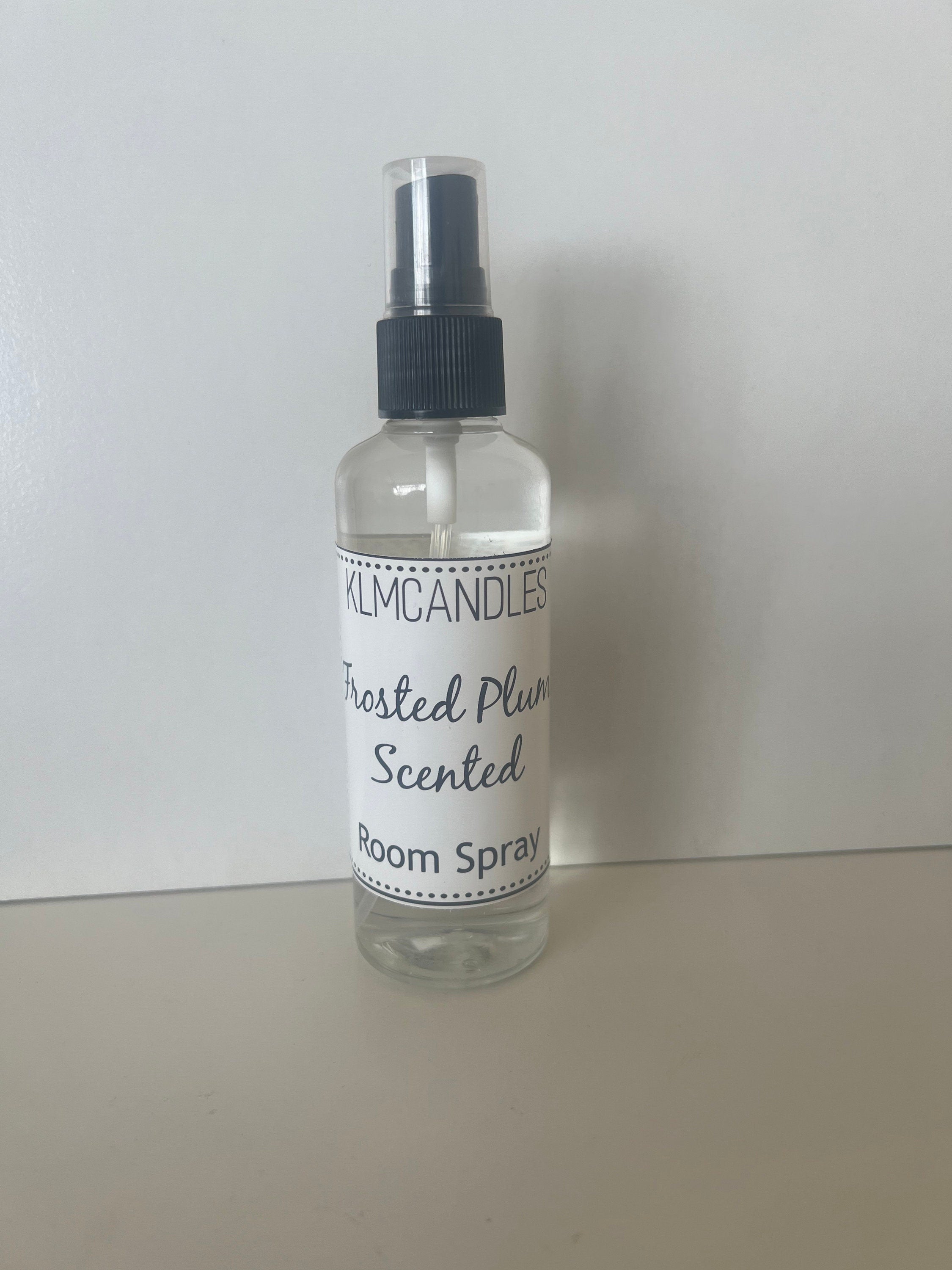 Scented Room Spray: Fresh Linen, Baby Powder, Frosted Plum (100ml)