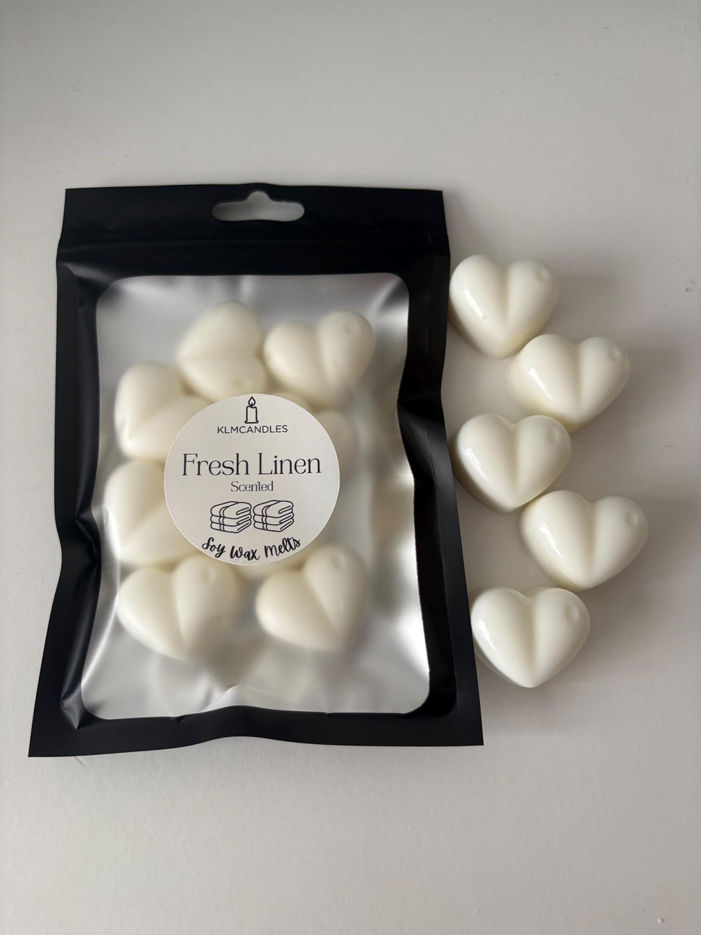 Fresh Linen Scented Handmade Soy Wax Melts