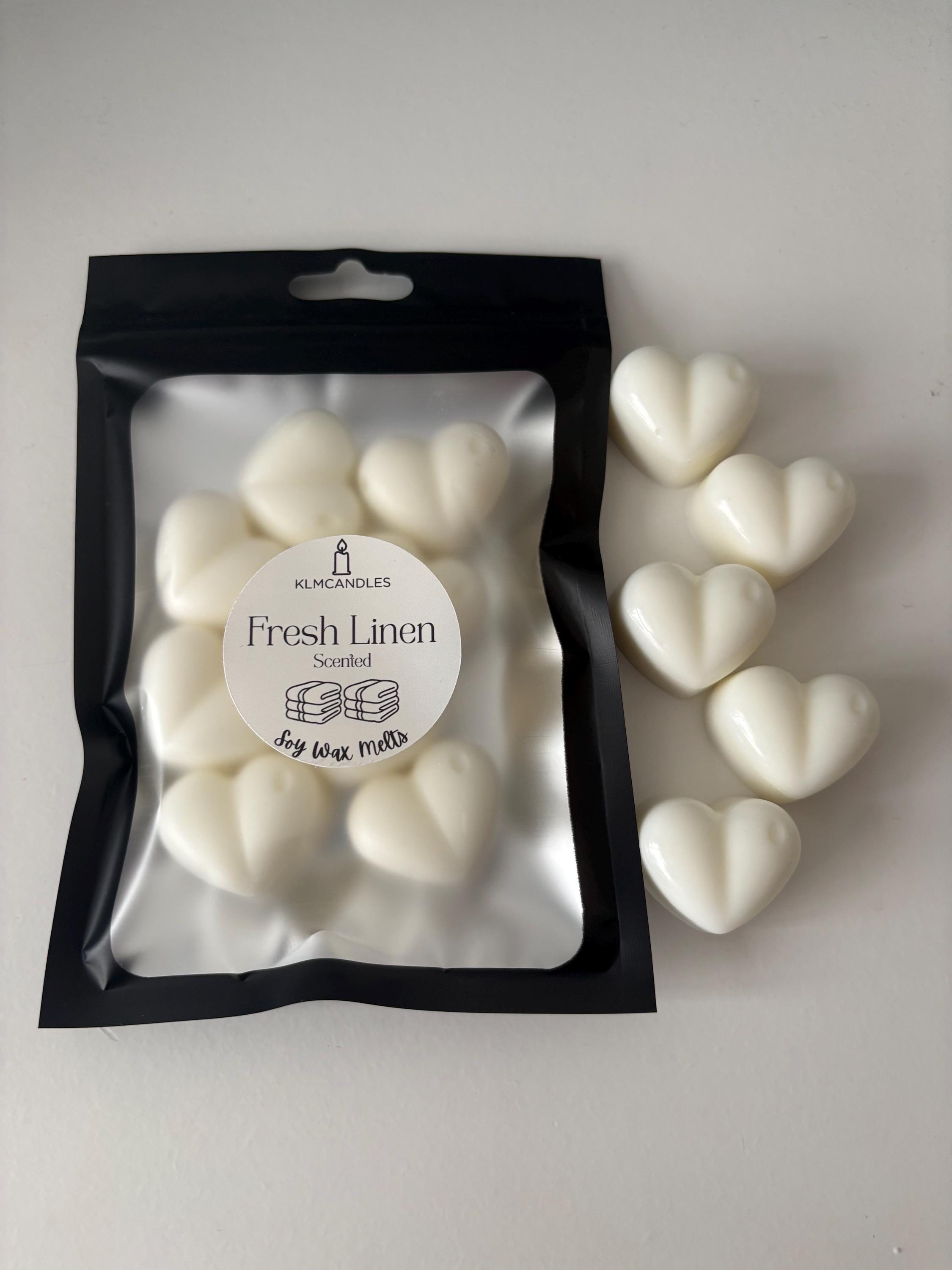 Fresh Linen Scented Handmade Soy Wax Melts