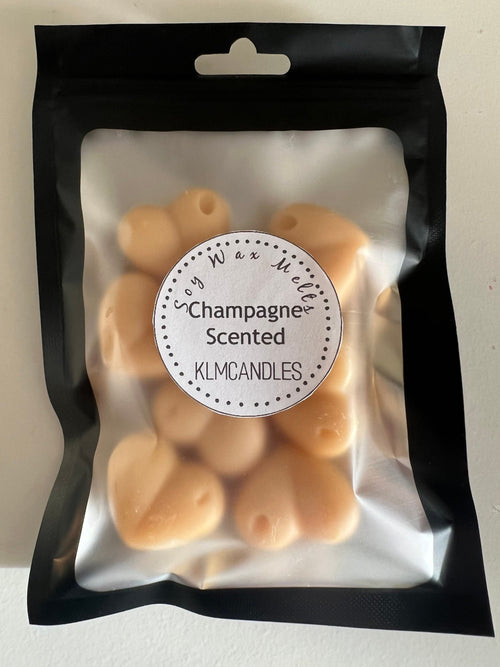 Champagne Scented Handmade Soy Wax Melts
