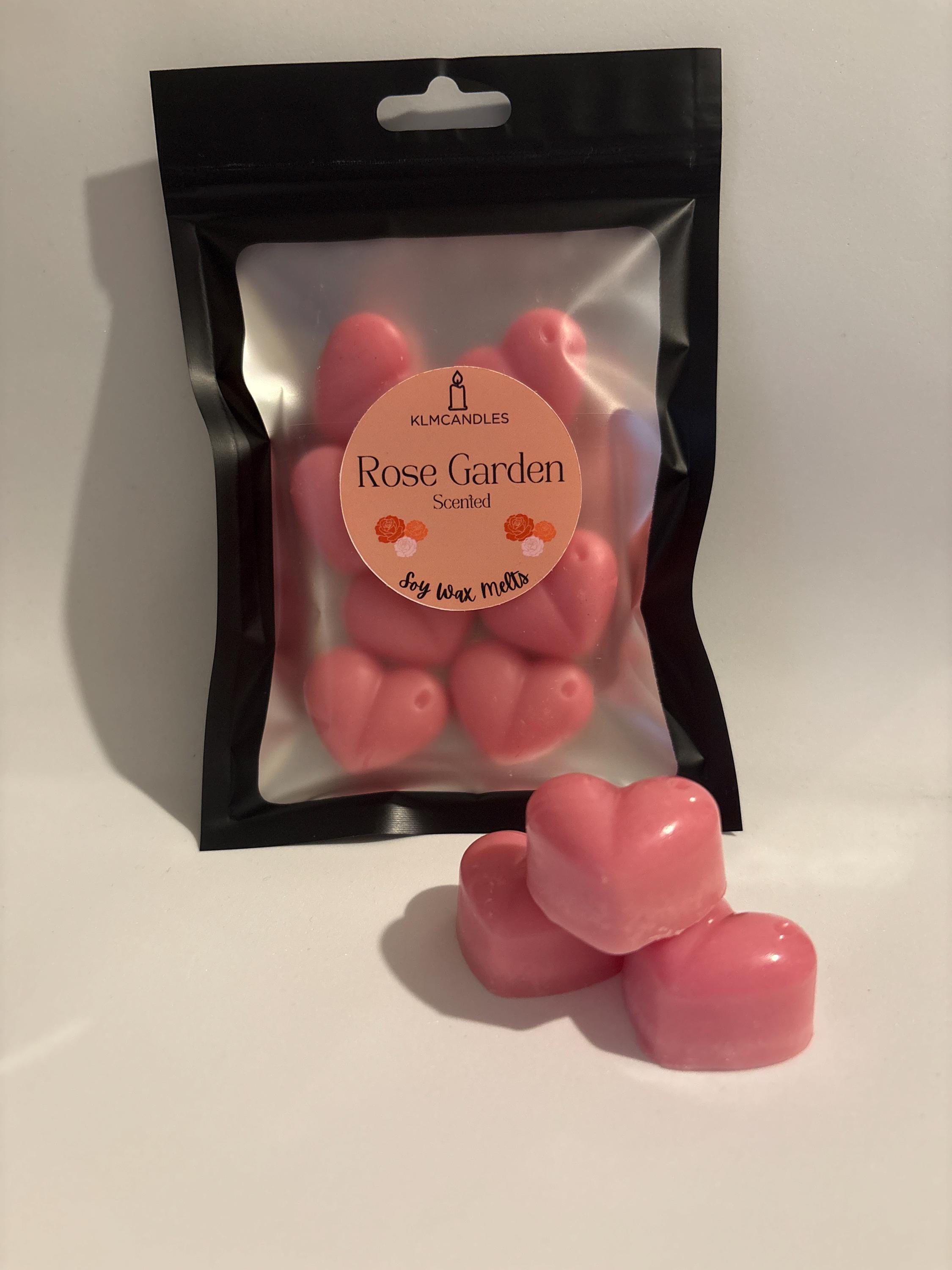 Rose Garden Scented Handmade Soy Wax Melts