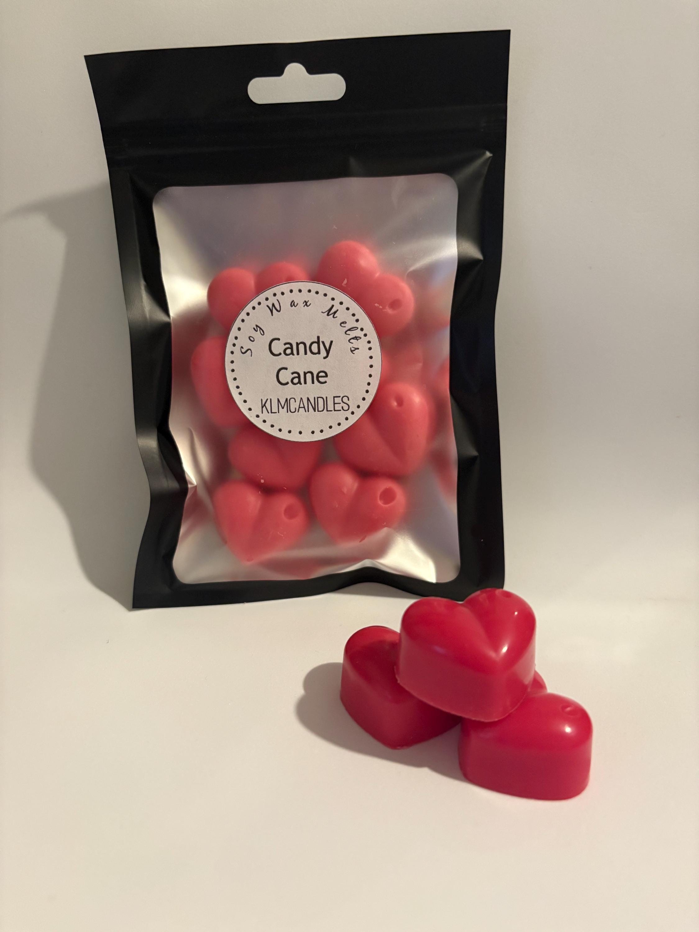 Candy Cane Scented Handmade Soy Wax Melts
