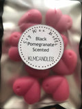 Black Pomegranate Scented Handmade Soy Wax Melts