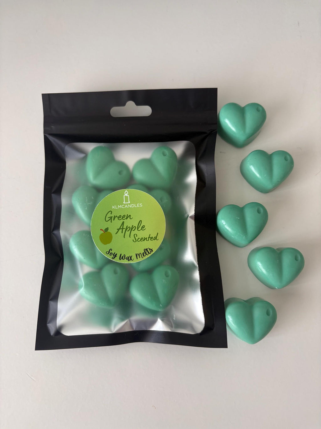 Green Apple Scented Handmade Soy Wax Melts