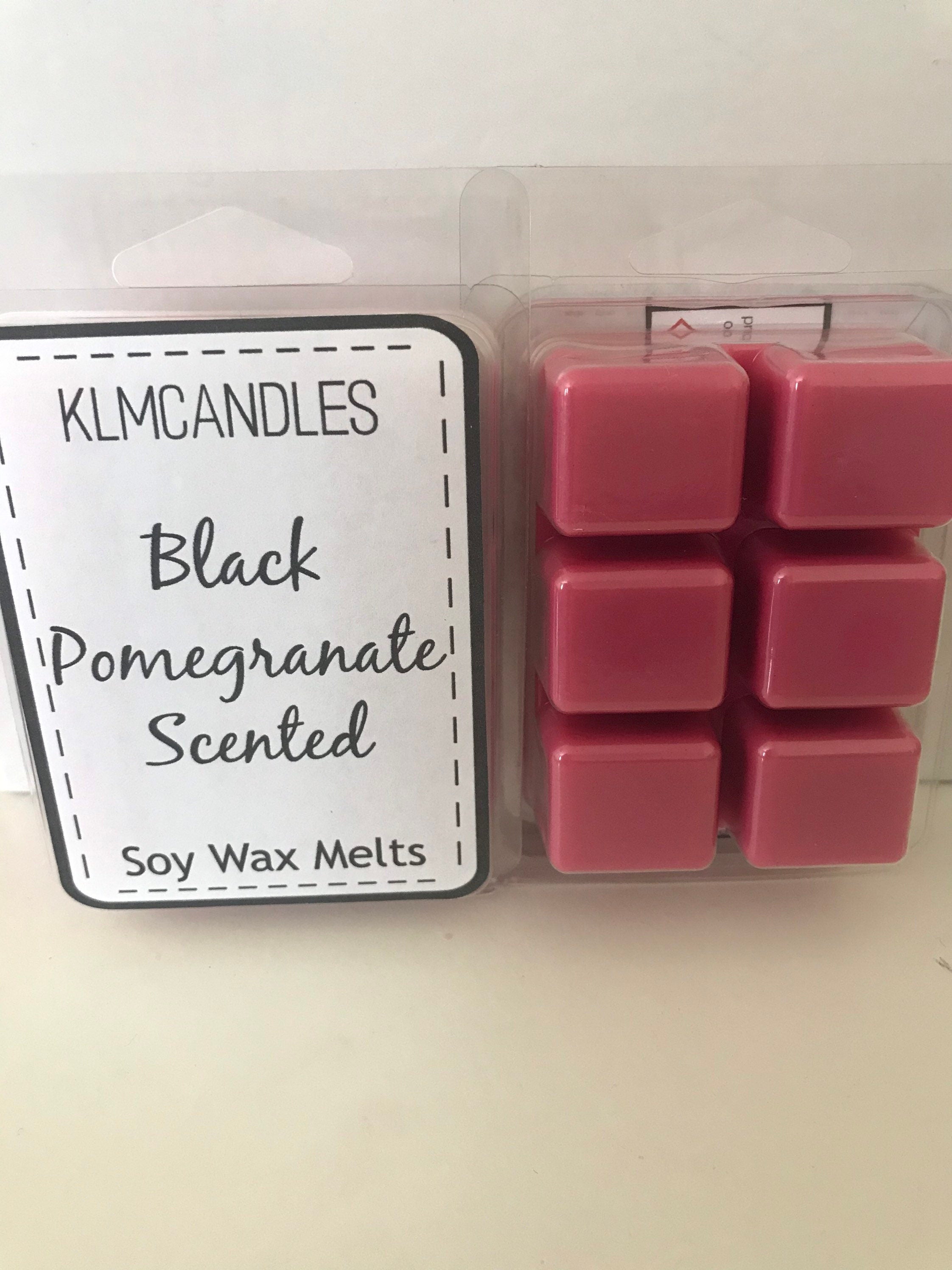 Black Pomegranate Scented Handmade Soy Wax Melts